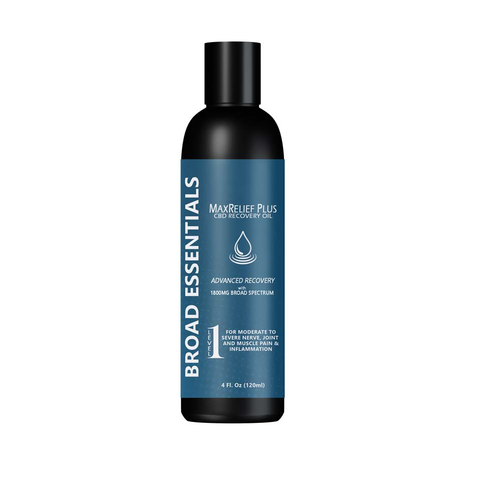 MaxRelief Plus Advanced Recovery CBD Oils