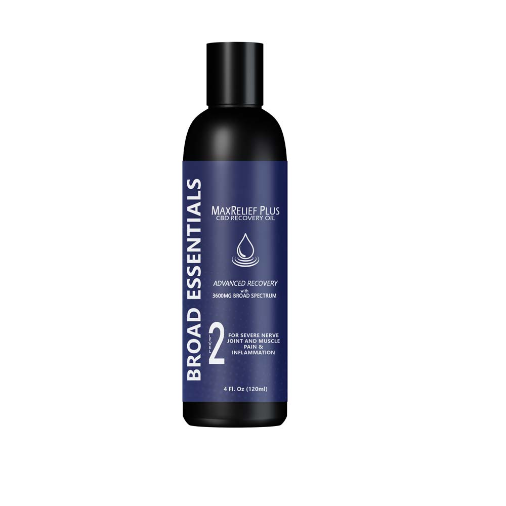 MaxRelief Plus Advanced Recovery CBD Oils