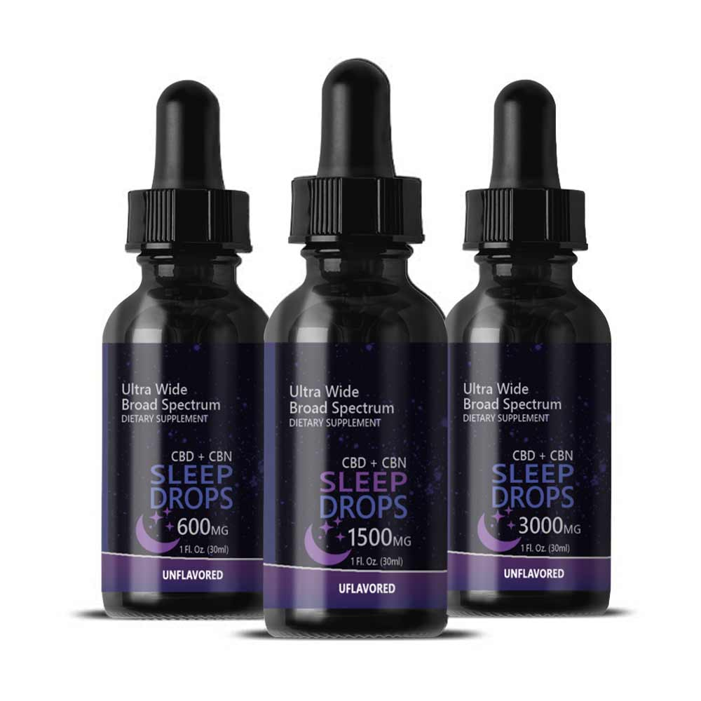 Broad Spectrum CBD + CBN Sleep Tincture | 600mg - 3000mg