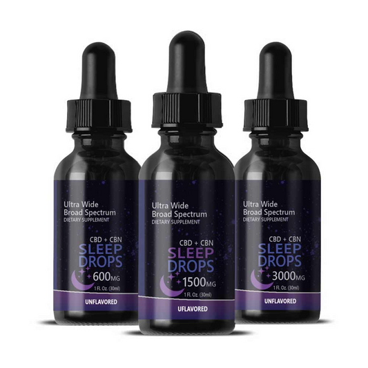Broad Spectrum CBD + CBN Sleep Tincture | 600mg - 3000mg